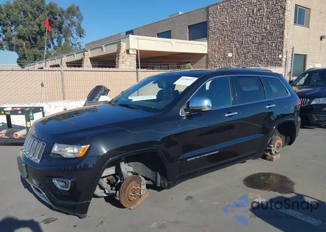 2015 Jeep Grand Cherokee Overland from USA, damaged, VIN 1C4RJFCT0FC787911